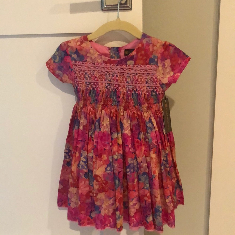 Fleurisse Leon Evangeline Smock Dress